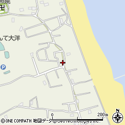 茨城県鉾田市上幡木1570-4周辺の地図