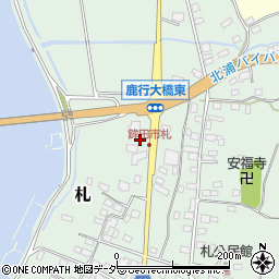 倉川理容所周辺の地図