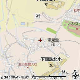 長野県諏訪郡下諏訪町東山田7214-4周辺の地図