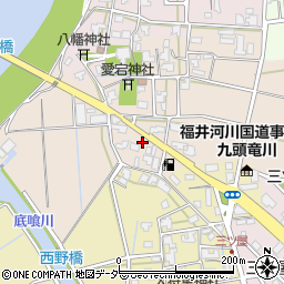 福井県福井市地蔵堂町11周辺の地図