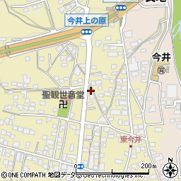 長野県岡谷市今井29周辺の地図