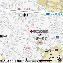 茨城県土浦市文京町15-21周辺の地図