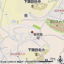 長野県諏訪郡下諏訪町東山田7217周辺の地図