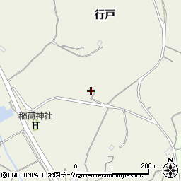 茨城県行方市行戸737周辺の地図