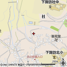 長野県諏訪郡下諏訪町東山田7348周辺の地図