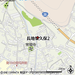 長野県岡谷市長地（中村）周辺の地図