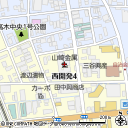 福井県福井市西開発4丁目409周辺の地図