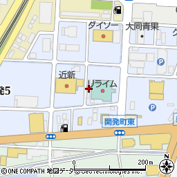 福井県福井市開発5丁目1201周辺の地図