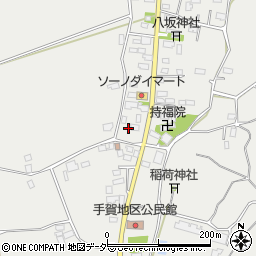 茨城県行方市手賀245周辺の地図