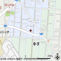 埼玉県幸手市円藤内14周辺の地図
