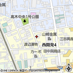 福井県福井市西開発4丁目419周辺の地図