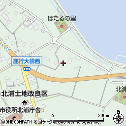 茨城県行方市山田842周辺の地図