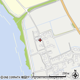 茨城県行方市手賀167周辺の地図