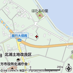 茨城県行方市山田1149周辺の地図