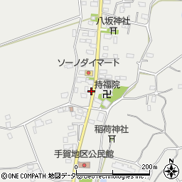 茨城県行方市手賀243周辺の地図