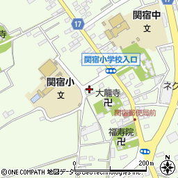 千葉県野田市関宿台町303周辺の地図