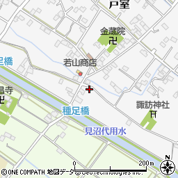 埼玉県加須市戸室76周辺の地図