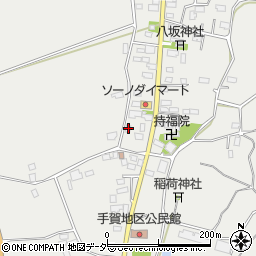 茨城県行方市手賀244周辺の地図
