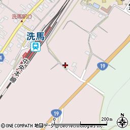 長野県塩尻市洗馬2627周辺の地図
