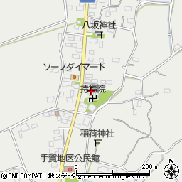 茨城県行方市手賀2633周辺の地図