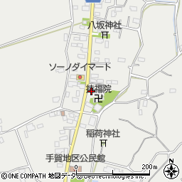 茨城県行方市手賀2634周辺の地図