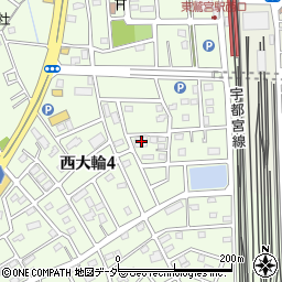 矢納製菓和菓子工場周辺の地図