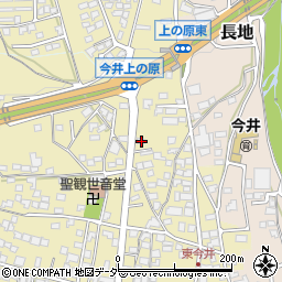 長野県岡谷市今井71周辺の地図