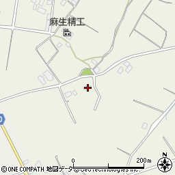 茨城県行方市行戸406周辺の地図