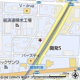 福井県福井市開発5丁目806周辺の地図