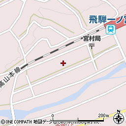 岐阜県高山市一之宮町駅前457周辺の地図