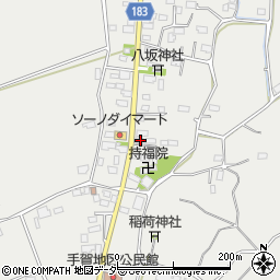 茨城県行方市手賀2638周辺の地図