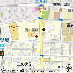 ファミリーマート福井二の宮五丁目店周辺の地図