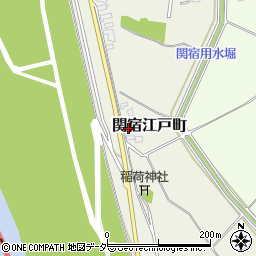 千葉県野田市関宿江戸町406周辺の地図