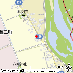 茨城県常総市福二町甲25周辺の地図