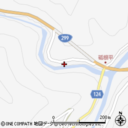 群馬県多野郡上野村楢原1401-2周辺の地図