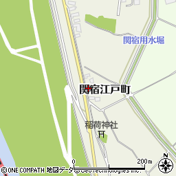 千葉県野田市関宿江戸町412周辺の地図