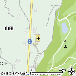 茨城県行方市山田2848周辺の地図