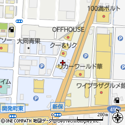 かつや福井新保店周辺の地図