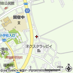 千葉県野田市関宿台町2179周辺の地図