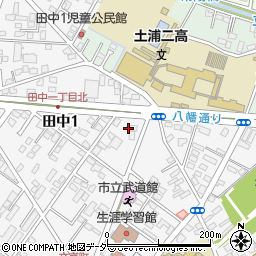 ドミノ・ピザ　土浦店周辺の地図