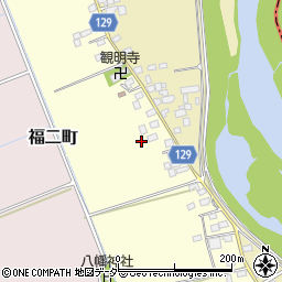 茨城県常総市福二町甲199周辺の地図