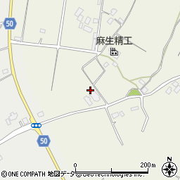 茨城県行方市行戸1043周辺の地図