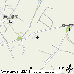 茨城県行方市行戸408周辺の地図