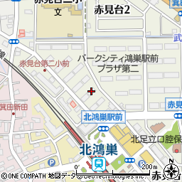 パークシティ鴻巣駅前プラザ４号棟周辺の地図
