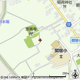 千葉県野田市関宿台町182周辺の地図