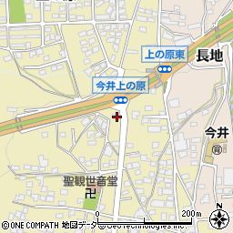 長野県岡谷市75周辺の地図