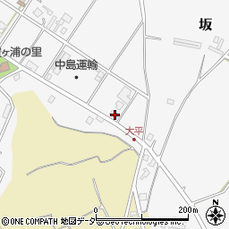 茨城県かすみがうら市坂4565周辺の地図