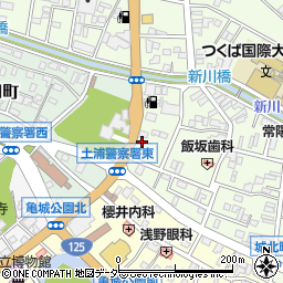 読売新聞社土浦支局周辺の地図