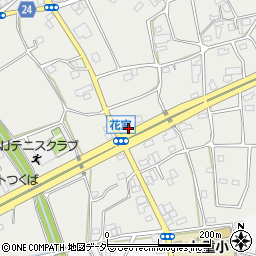 茨城県つくば市花室982周辺の地図