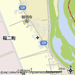 茨城県常総市福二町甲196周辺の地図